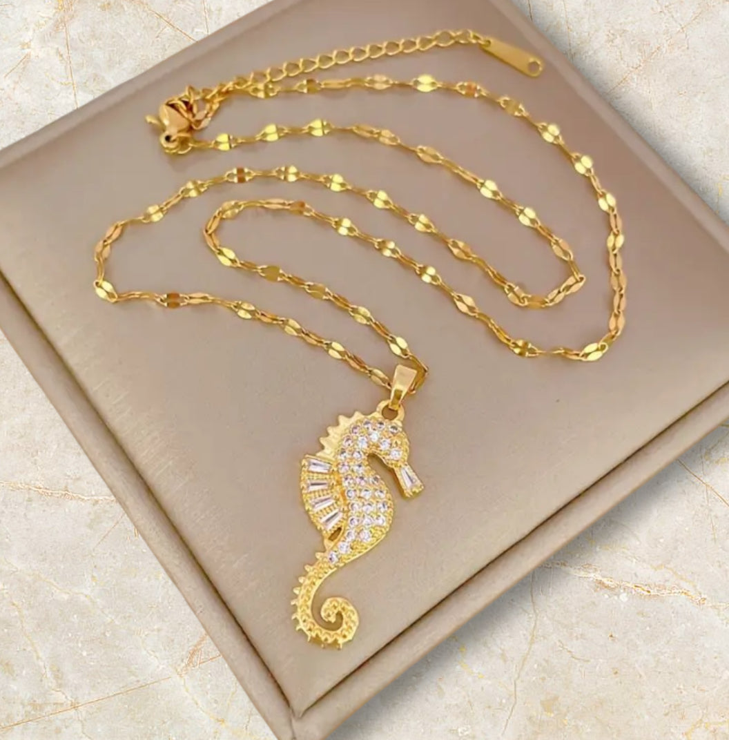 Seahorse necklace