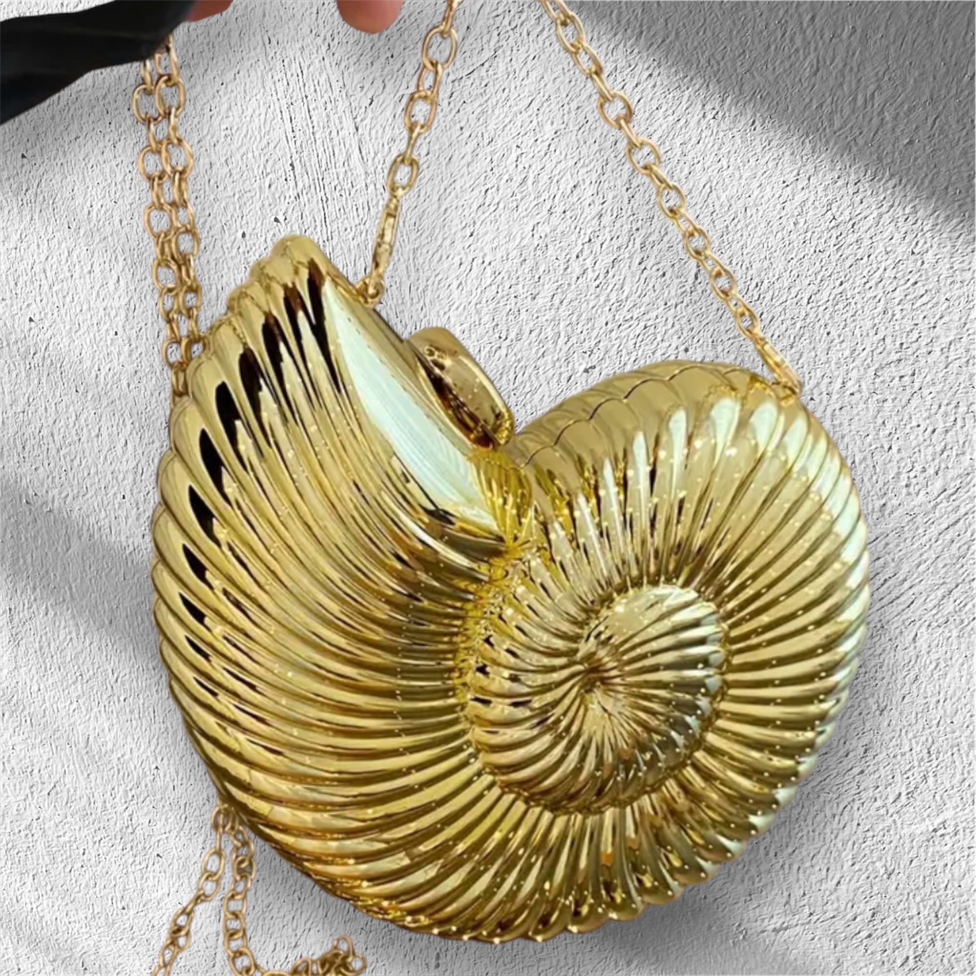 Small fossil shoulder bag