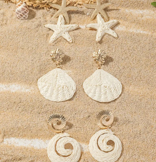 Boho Beach day earrings