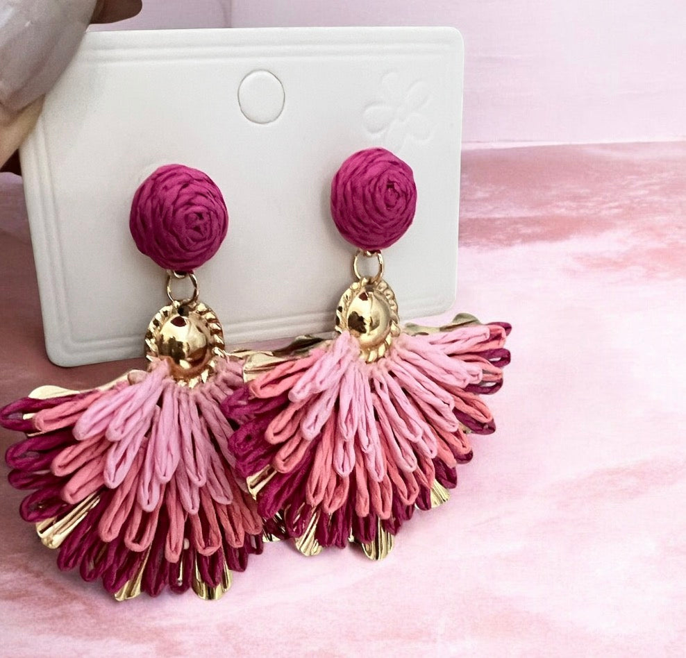Pink Rosè earrings