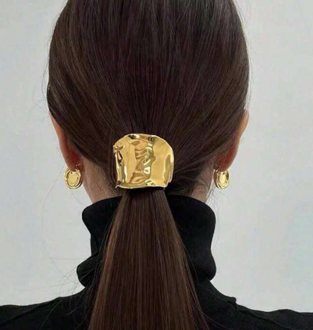Gold statement hairbands